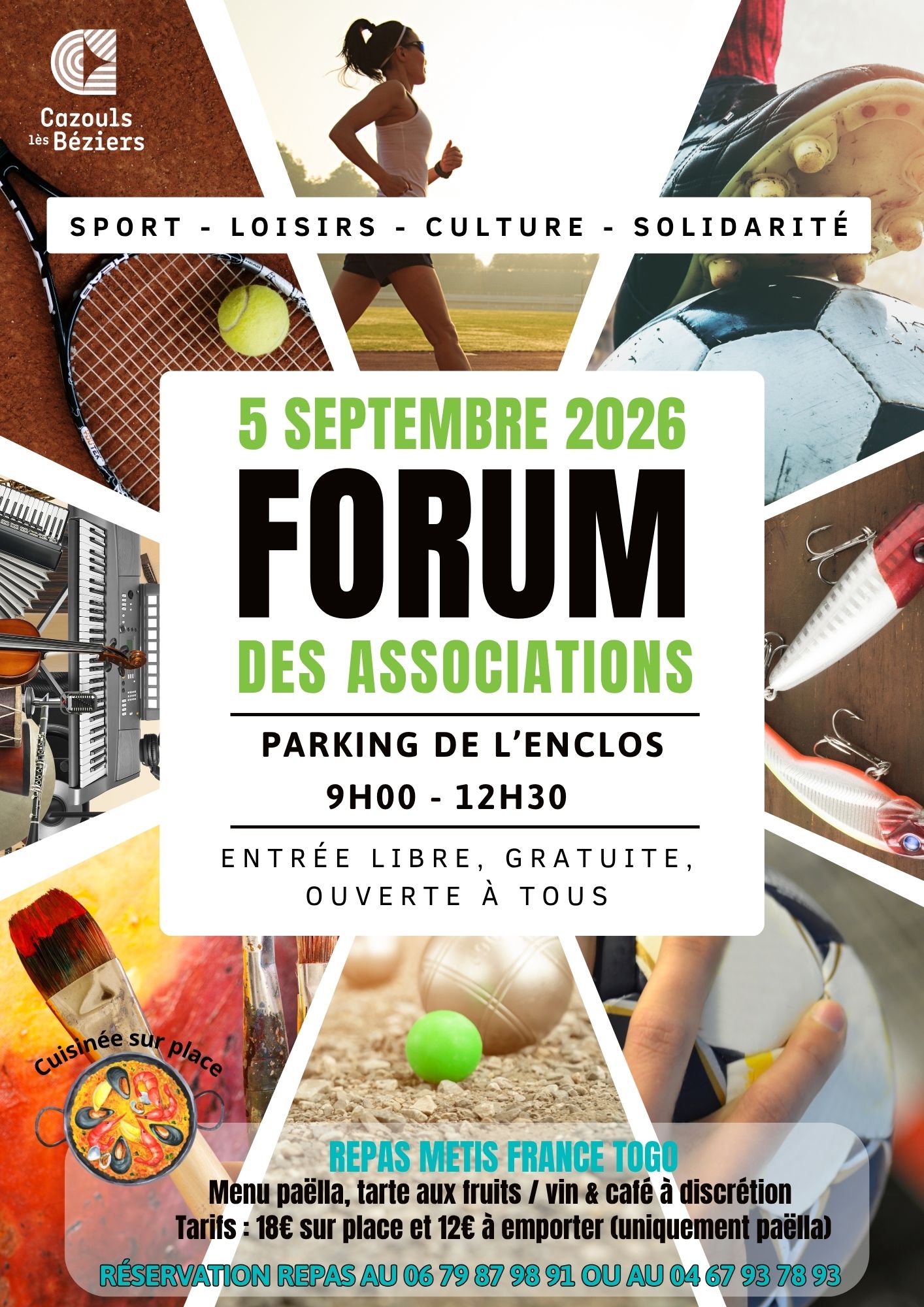Forum des associations 2026 - Cazouls les Béziers