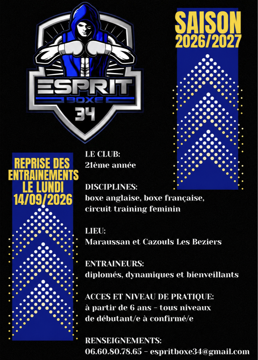 Reprise saison 2026-2027
