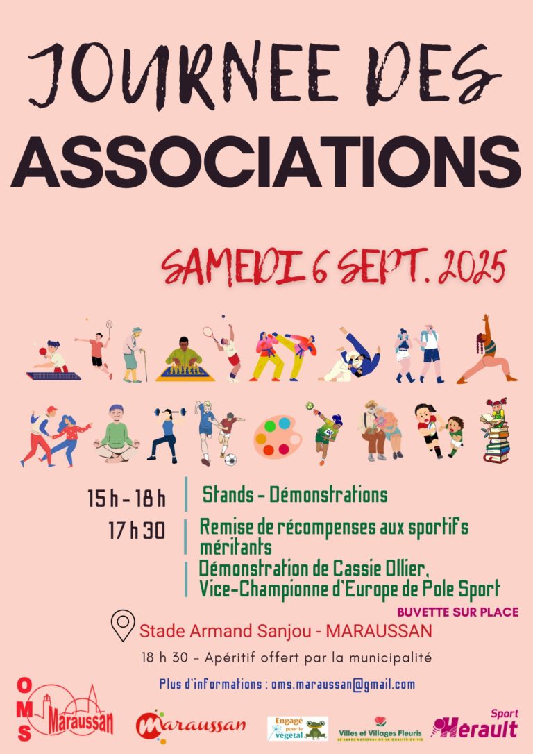 Journée des associations - Samedi 06/09/25