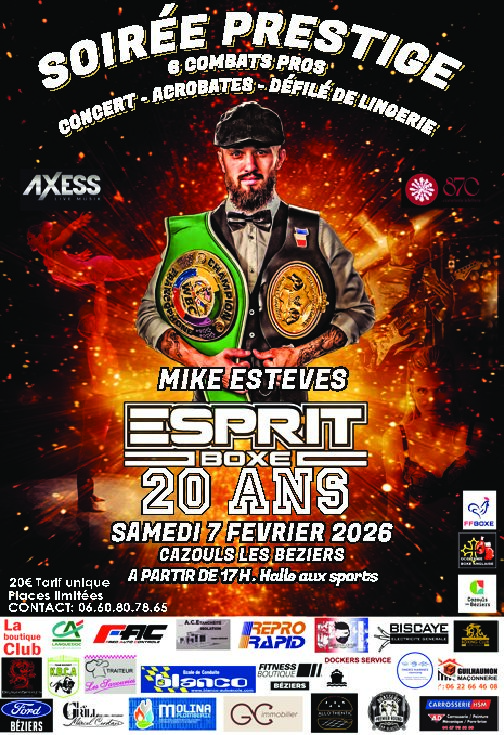 Soirée de Prestige - samedi 07/02/2026